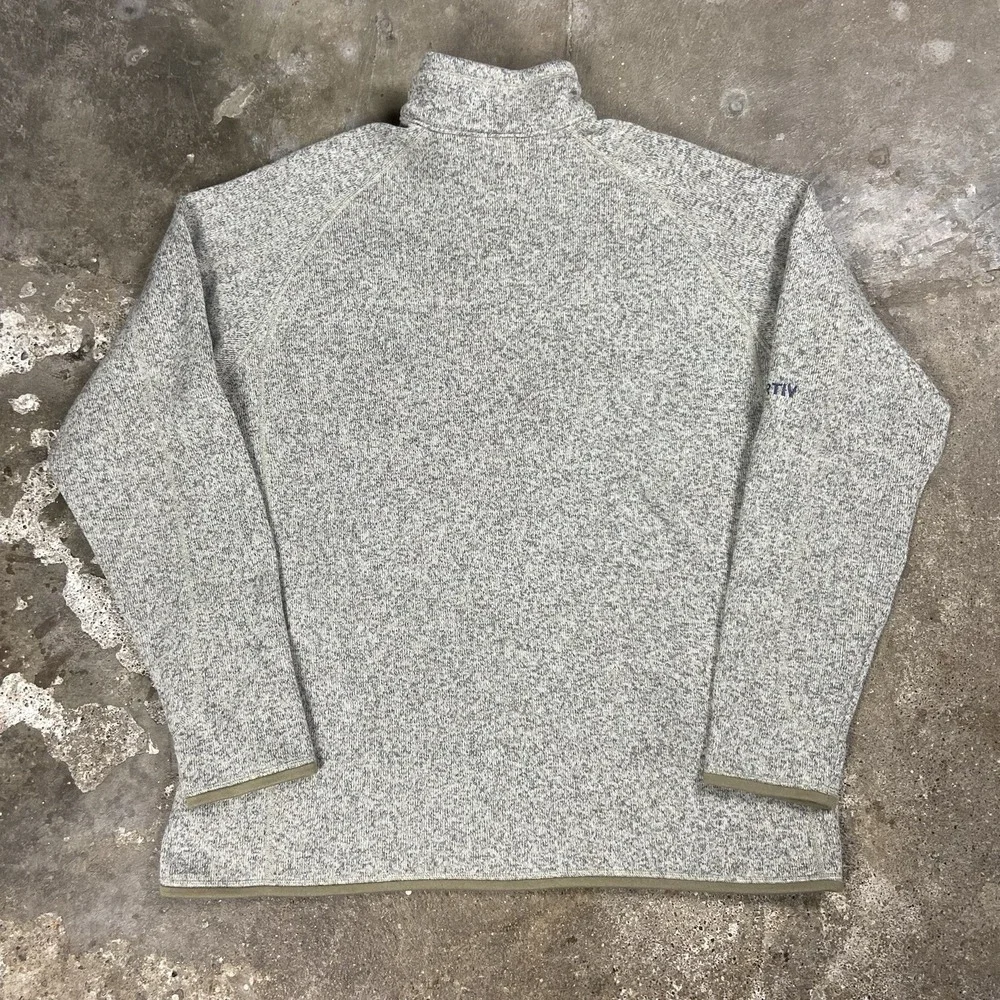Patagonia 1/4 Zip Better Sweater Size XXL Gray Fleece Pullover Hiking 25522SP18